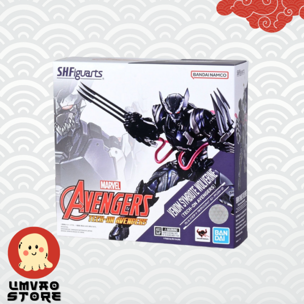 S.H. Figuarts Venom Symbiote Wolverine