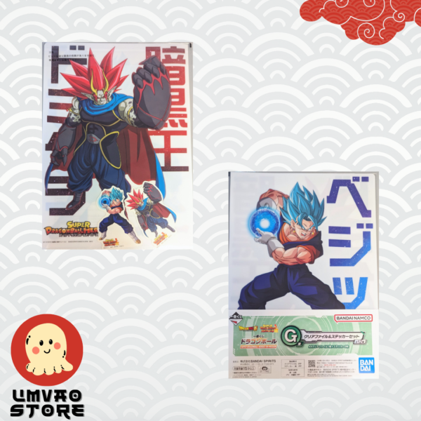 Folder transparente Dragon Ball Super Heroes 5 misión – Vegetto, Demigra