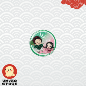 Pin Tanjiro y Nezuko (Minis)
