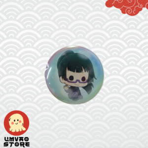 Pin holográfico Kadokawa Kujibikido C8 – Maki Zenin (Mini)