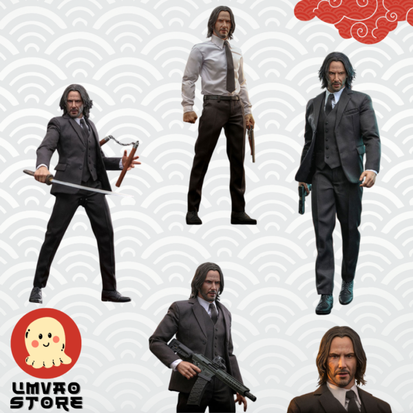 Movie Masterpiece John Wick - Chapter 4 1/6 escala