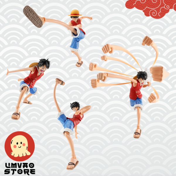 S.H. Figuarts Monkey D. Luffy - Romance Dawn - Gum-Gum Optional Part Set