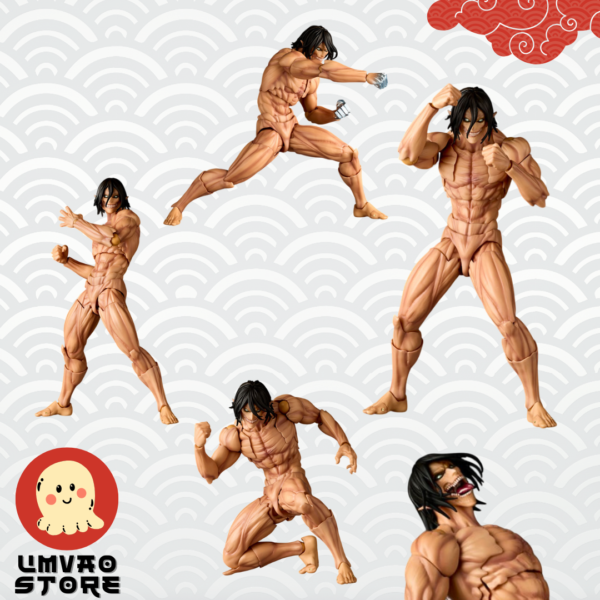 Amazing Yamaguchi Revoltech NR057 Eren Yeager (Bonus) (PRE-VENTA)