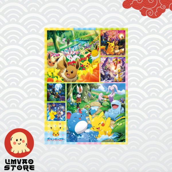 Jigsaw Puzzle Pokemon Everyday Happy