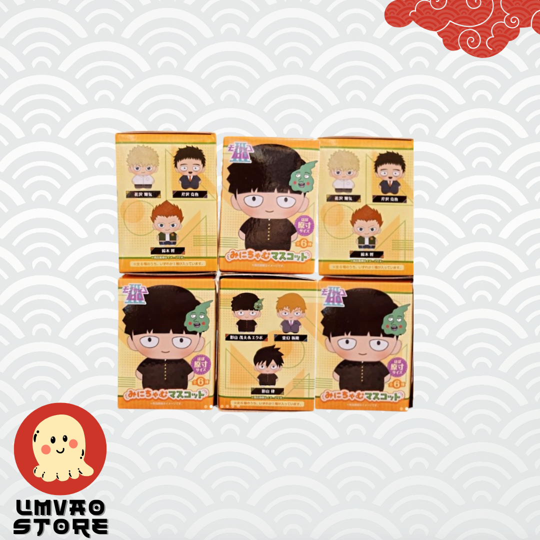 Mini Chamu Mascot Mob Psycho 100 III (Set of 6)