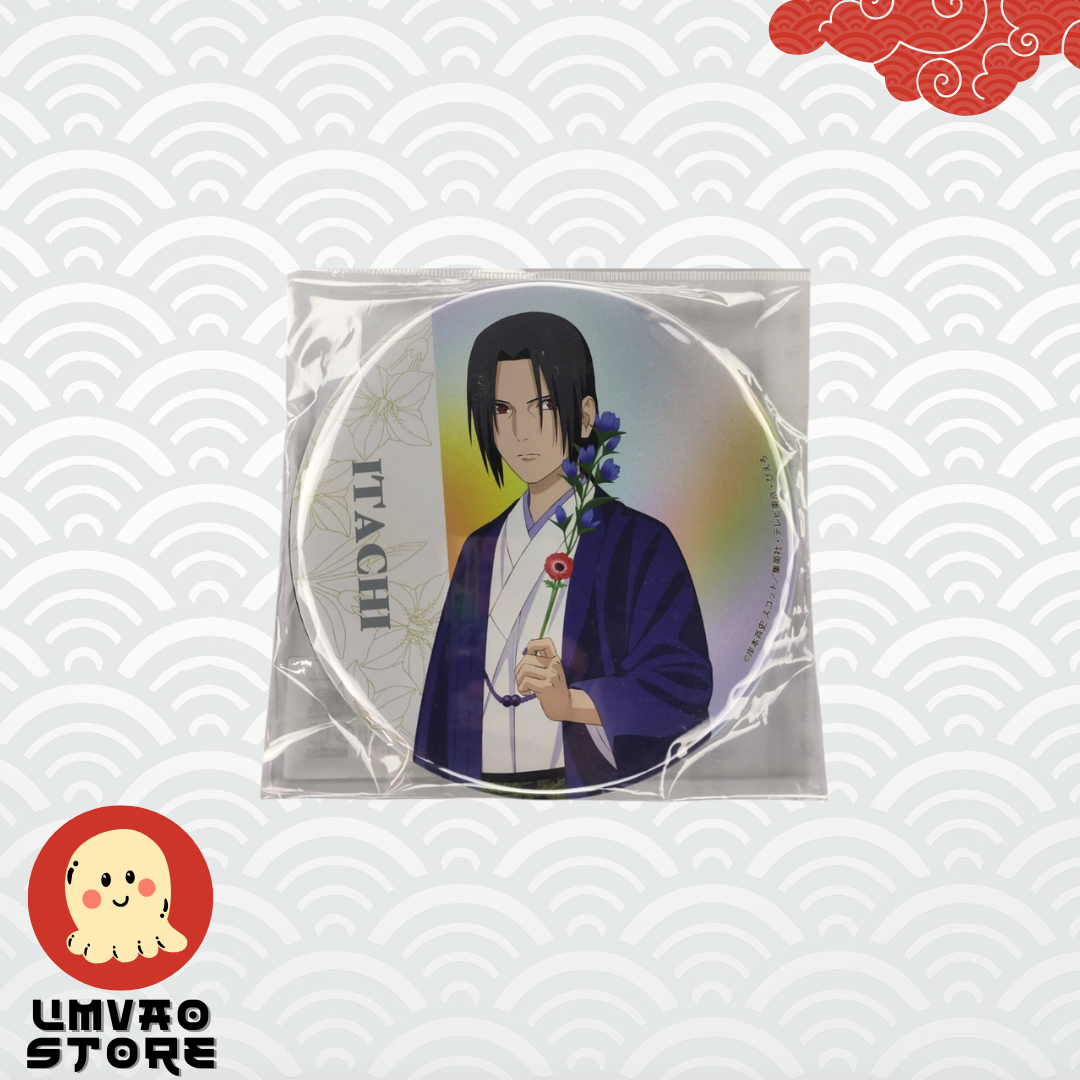 Pin holográfico Naruto Shippuden - Itachi Uchiha (Sasuke Uchiha Birthday ver.)