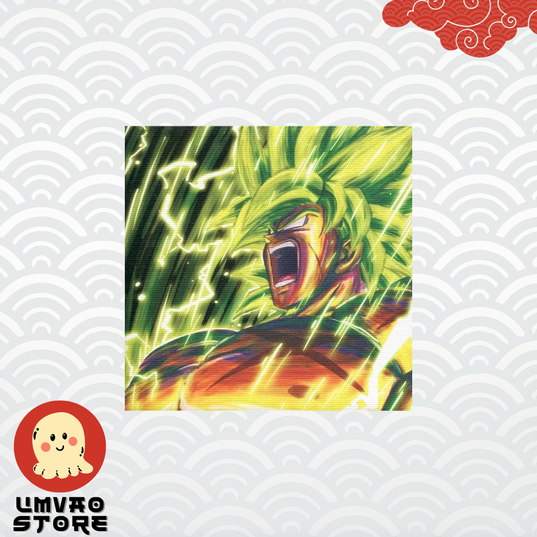 Canvas Board Dragon Ball The Greatest Saiyan - Super Saiyan Broly