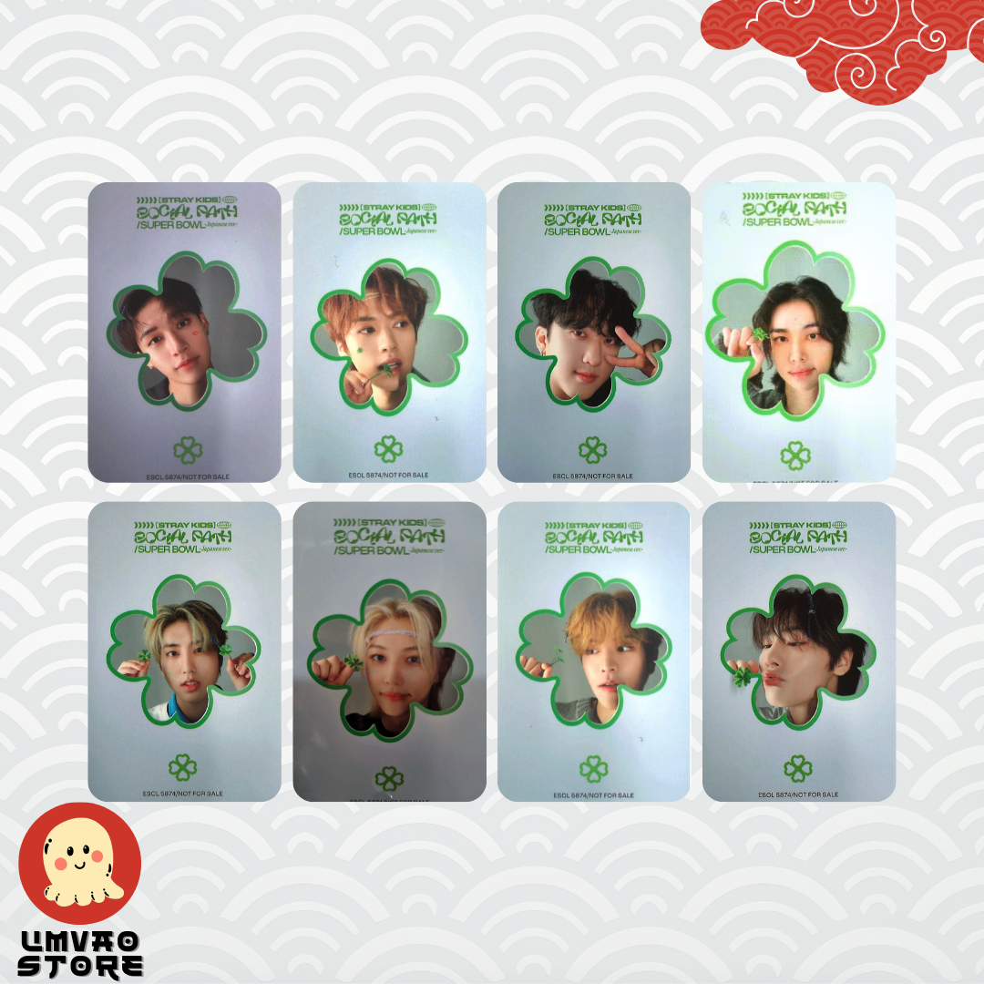 Photocards Stray Kids Social Path (feat. LiSA) Normal Edition
