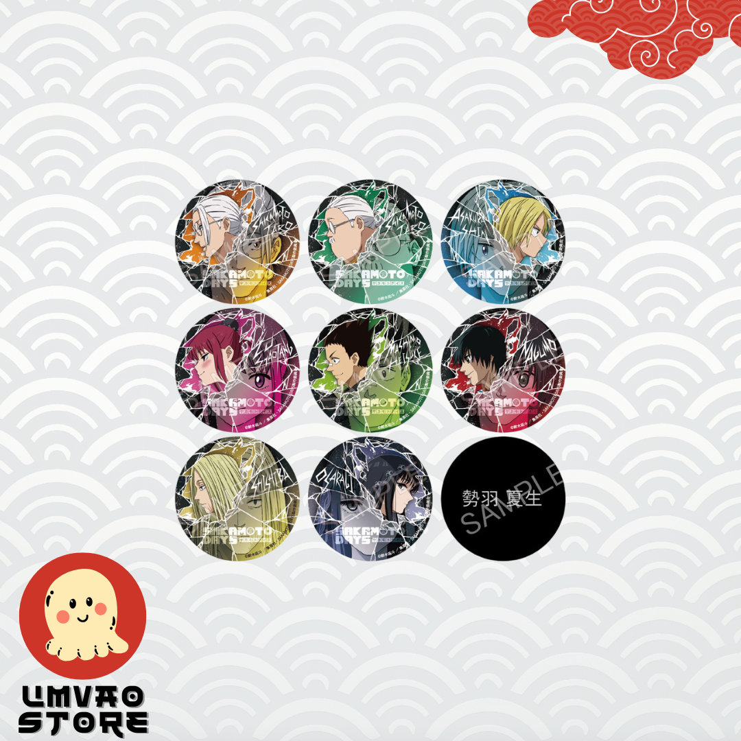Pines holográficos Sakamoto Days - 9 Pack Box