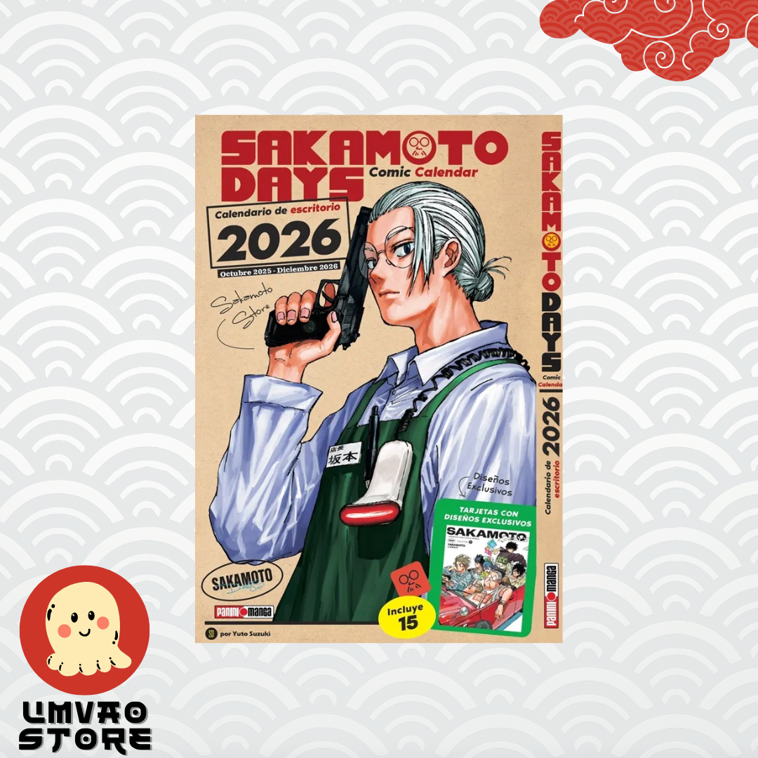 Calendario de escritorio Sakamoto Days 2026