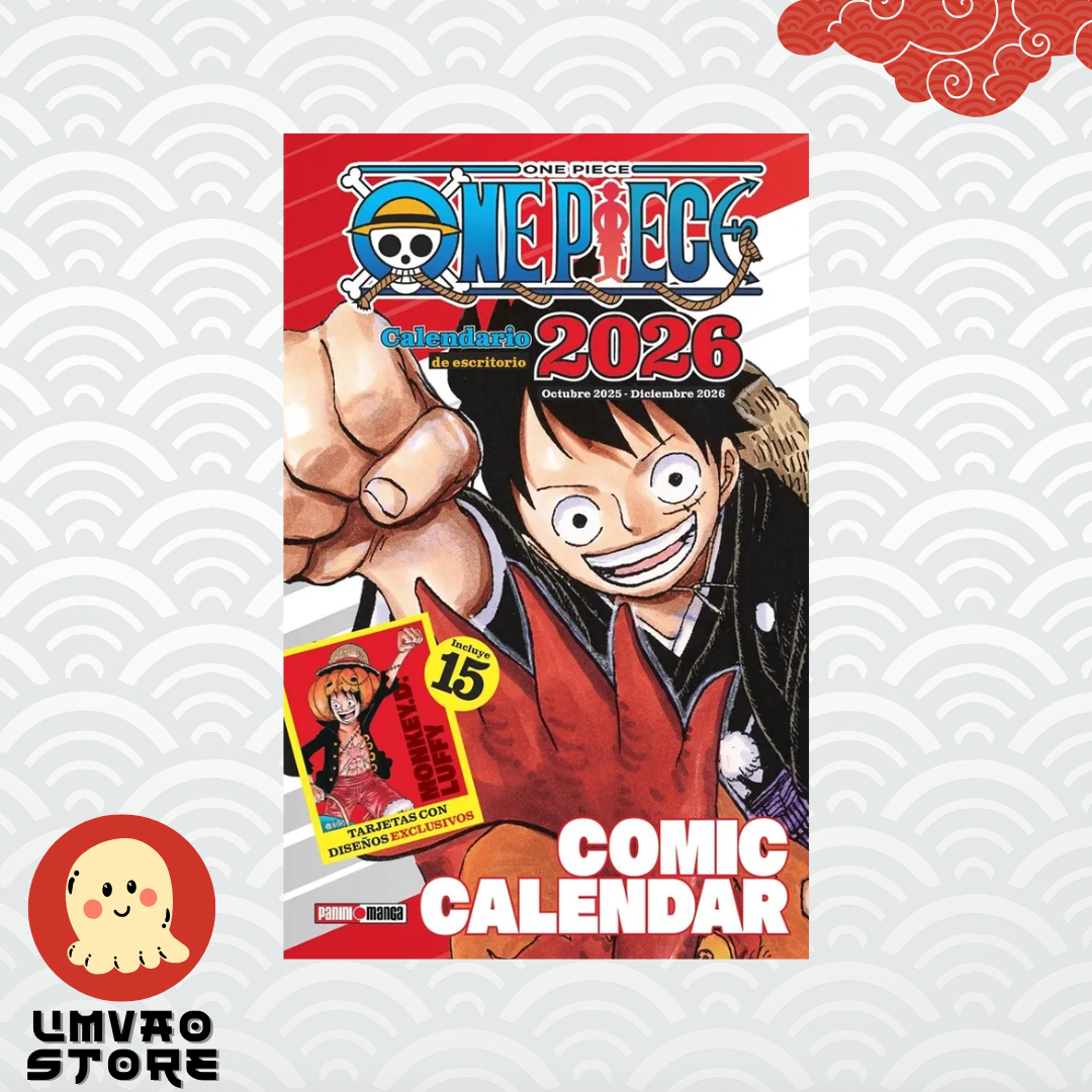 Calendario de escritorio One Piece 2026