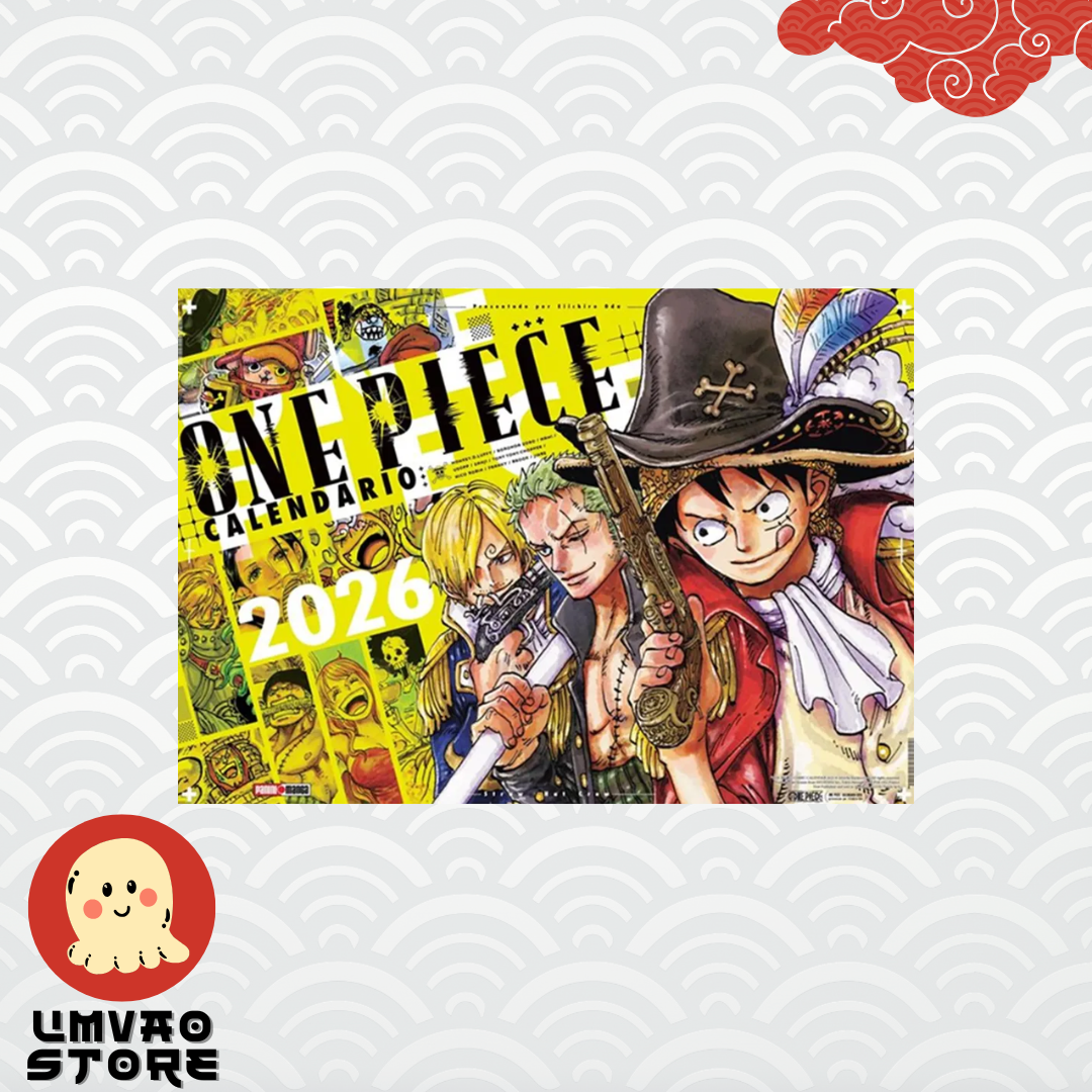 Calendario de pared One Piece 2026
