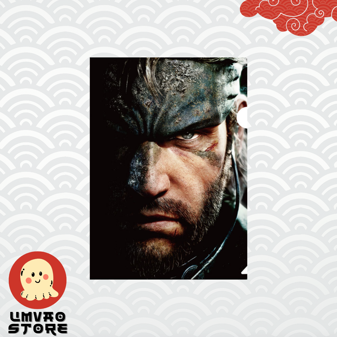 2030 Folder transparente Metal Gear Solid Delta (2 pz)
