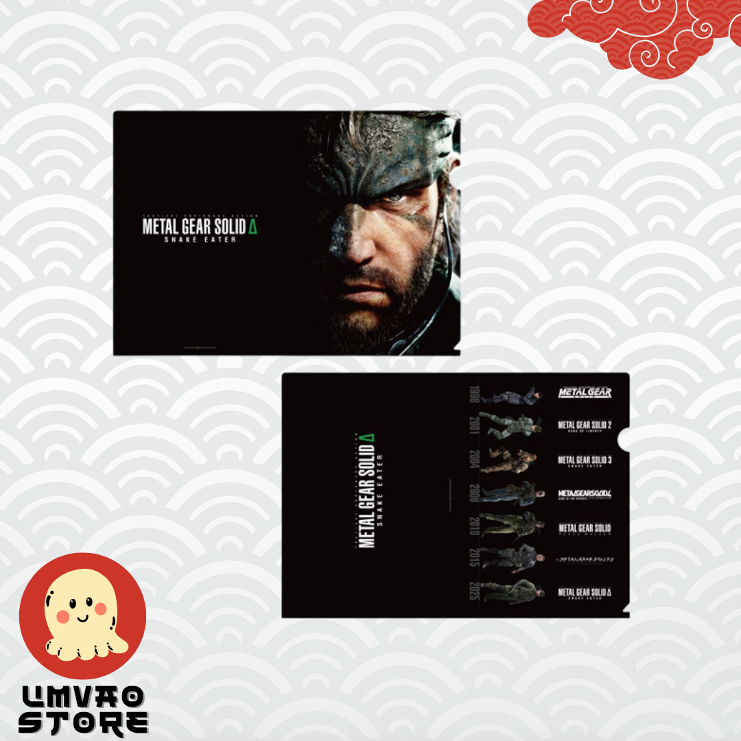 Folder transparente Metal Gear Solid Delta (2 pz)
