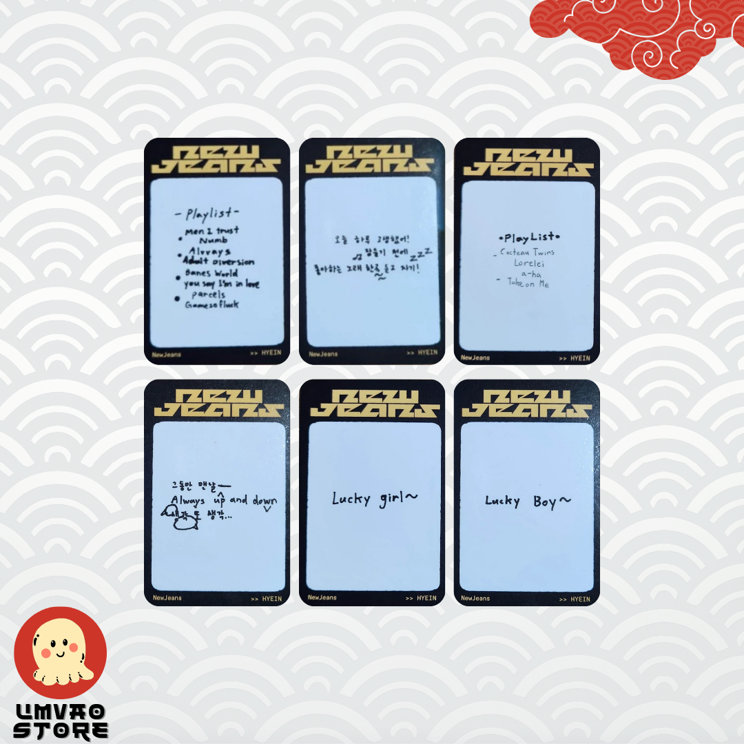 142 Photocard How Sweet New Jeans Weverse Hyein Ver.