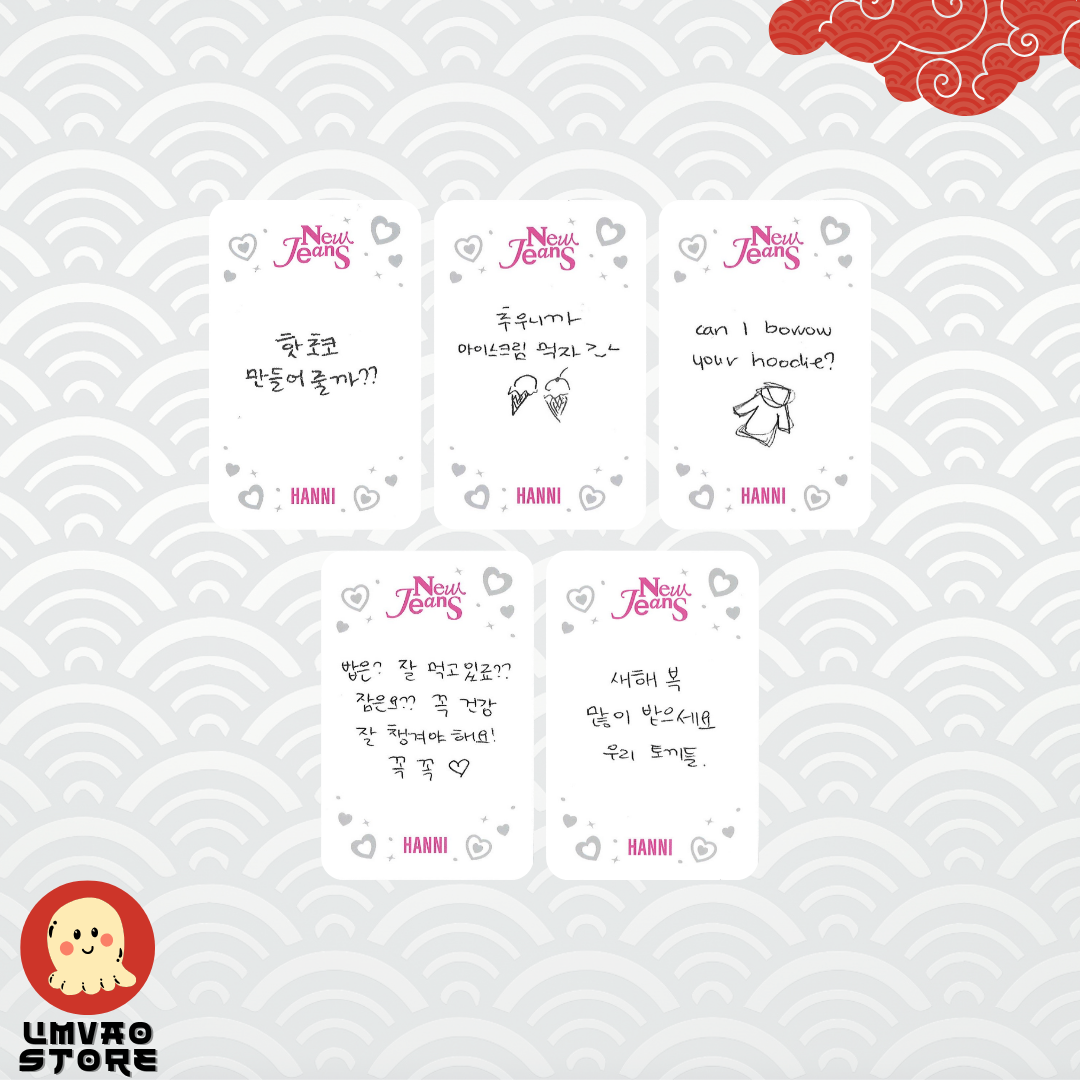 Trading Card OMG New Jeans Hanni Ver.