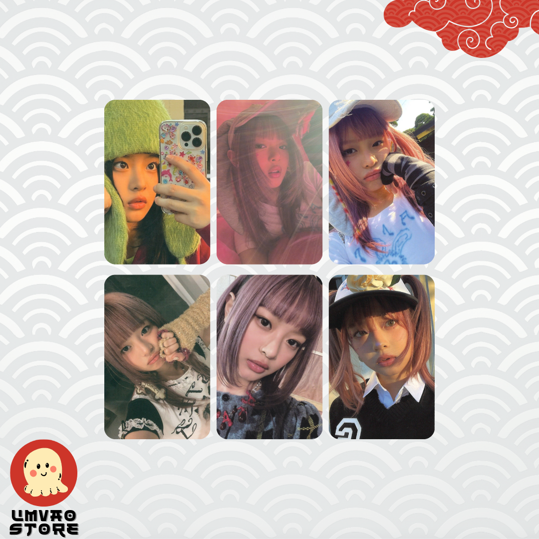 Trading Card OMG New Jeans Weverse Hanni Ver.