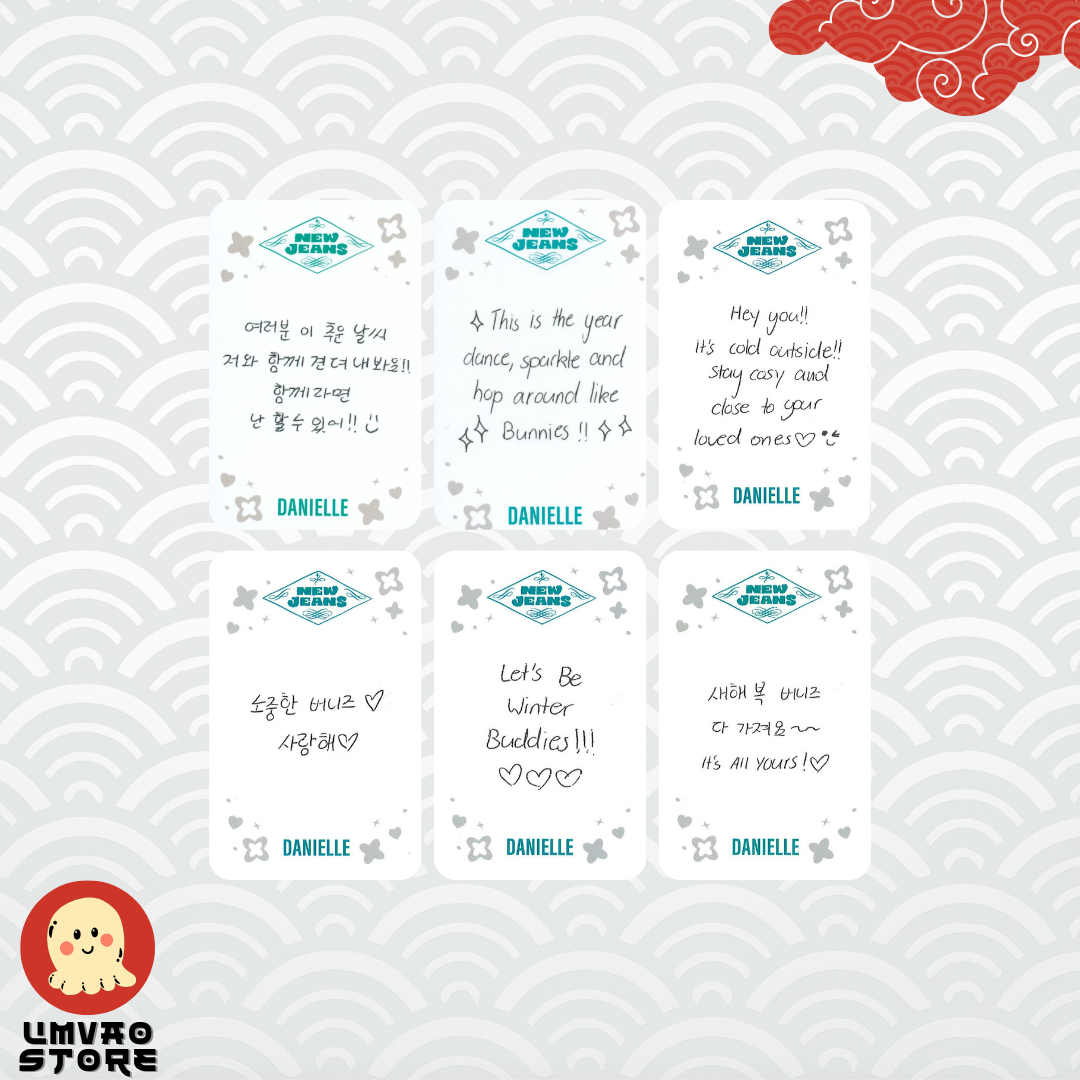 Trading Card OMG New Jeans Weverse Danielle Ver.