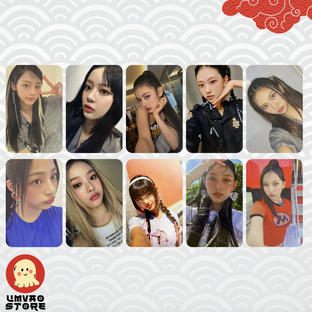 Photocard New Jeans Line Friends (Set Pink)