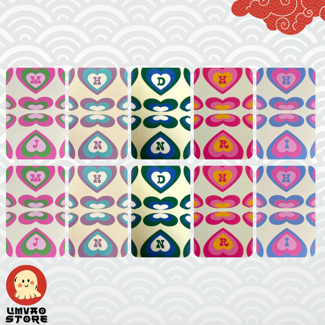 Photocard New Jeans Line Friends (Set Pink)