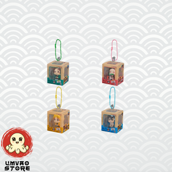 20-1 LookUp Miniture Collection Demon Slayer - Kimetsu no Yaiba (Set of 4) (PREVENTA)