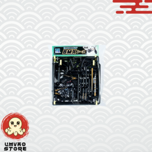 13 Sports BMX Race black Plastic Model