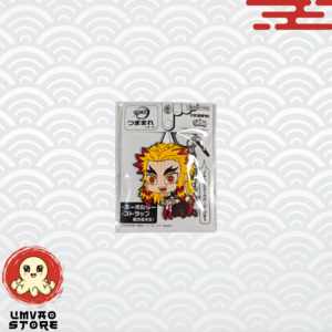 1353 Llavero de goma Tsumamare - Kyojuro Rengoku Umai Ver.