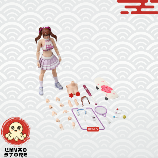 LT005 Sporty girl Yoyo 1/12