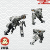 10 Kotokubiya Guns of the Patriots 1/100 Plastic Model