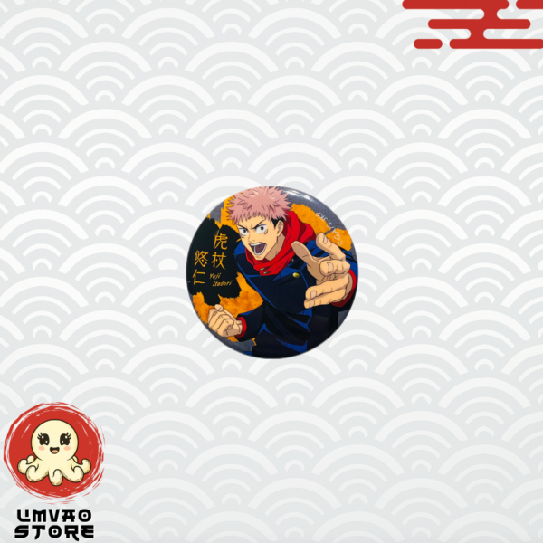 1454-2 Pin Great Exchange Exhibition Illustration Jujutsu Kaisen - Yuji Itadori