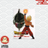 Folder transparente Dragon Ball Saiyan Super Decisive Battle "K" - Son Goku, Cooler