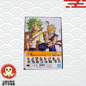 1463 Folder transparente Dragon Ball Saiyan Super Decisive Battle "K" - Son Gohan, Broly