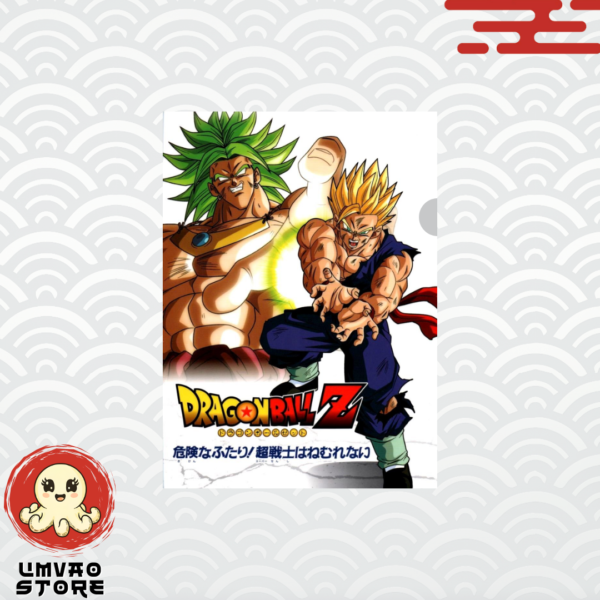 Folder transparente Dragon Ball Saiyan Super Decisive Battle "K" - Son Gohan, Broly