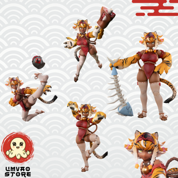 22 Tiger Girl Gal 1/12 Escala (RPG-04) (Bonus) (PREVENTA)