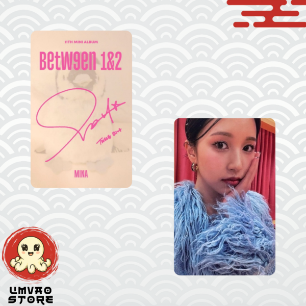 Photocard Twice Between 1&2 - Mina