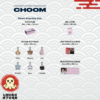 213 BabyMonster 3rd Mini Álbum Choom - Plush Keyring Ver.