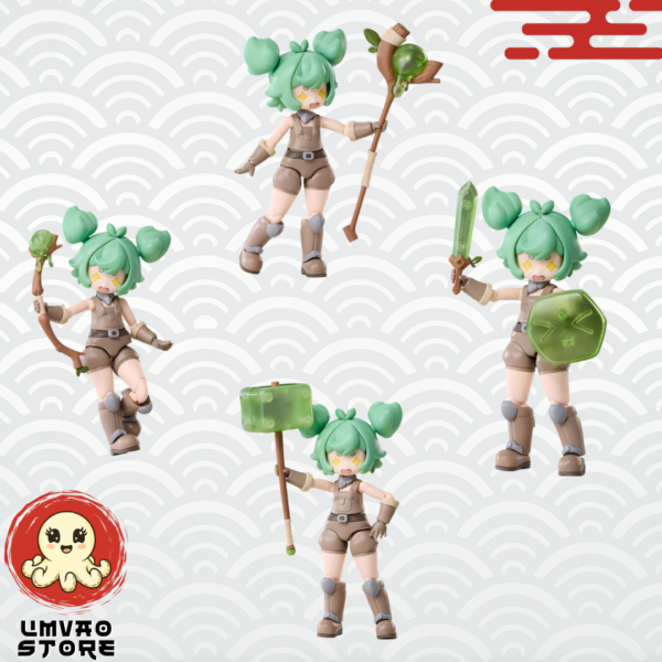 4-1 Slime Block Weapon Pack 01 Plastic Model
