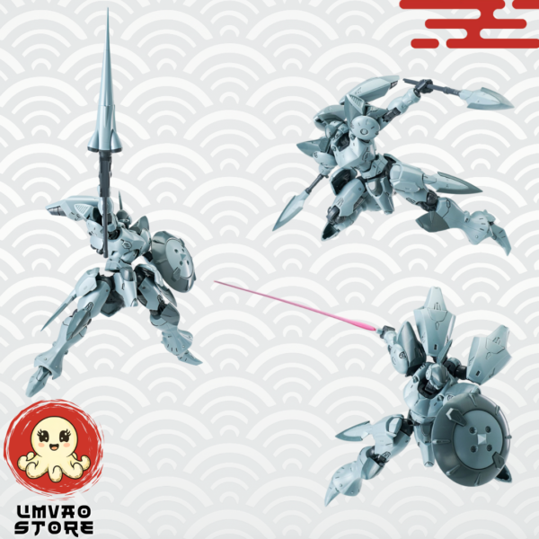 4-1 Ultra Action Trooper Actaeon (Blue Gray) 1/144 Plastic Model