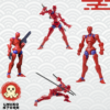 3 Min Project - Xenostrike (Red) 1/18 Plastic Model
