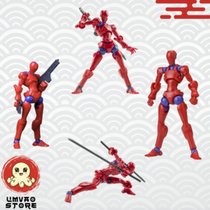 12 3 Min Project - Xenostrike (Red) 1/18 Plastic Model (PREVENTA)