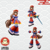 18 Kotokubiya Mega Man X Iris X4 Ver. 1/12 Plastic Model