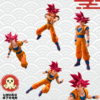 20 S.H. Figuarts Super Saiyan God Son Goku (Kami no Ki wo Matoishi Sugata) (PREVENTA)