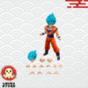 1545 S.H. Figuarts Super Saiyan God Super Saiyan Son Goku (Genkai wo Koeshi Aoki Chikara)