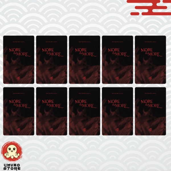 Photocard Twice More & More POB Ver. A