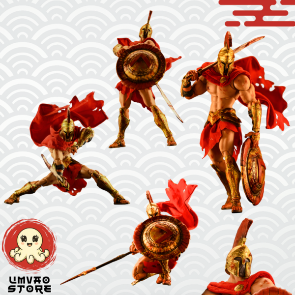 4 Spartan King Leonidas I (Damaged Edition) (PREVENTA)