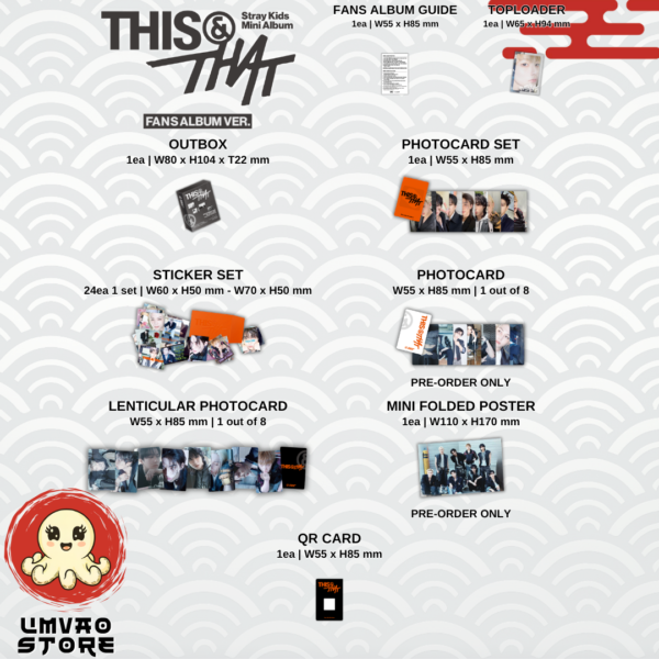 639 Stray Kids 10th mini álbum This & That – Fans Album Ver.