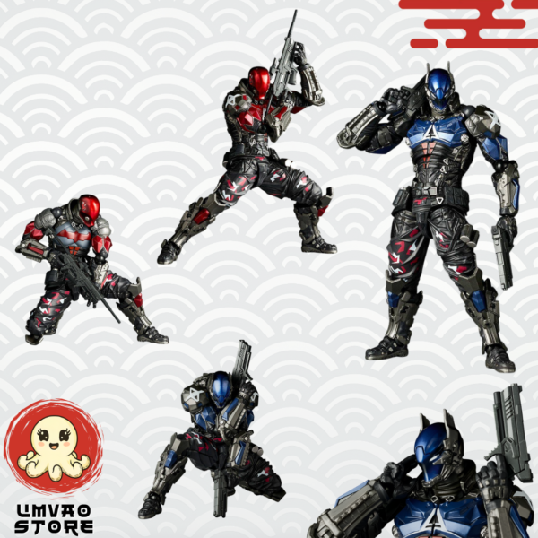 1596 Amazing Yamaguchi Revoltech NR060 Batman Arkham Knight Ver. 1.5